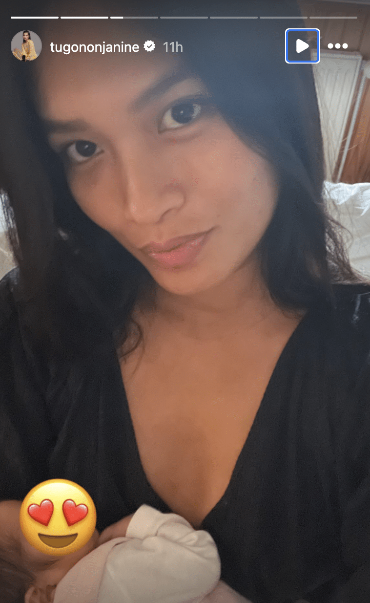 Janine Tugonon gives birth to first child